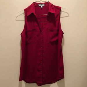Express Sleeveless Portofino Blouse